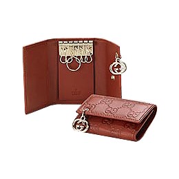 Rouge Gucci Etuis Pour Cartes Porte-Monnaie Avec Verrouillage